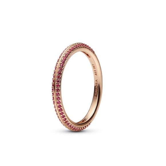 Authentic Pandora ME Pavé Ring, Rose Gold-Plated retired